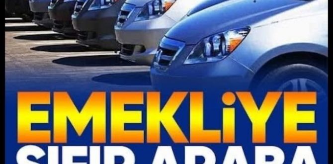 Emekliye araba alınacak